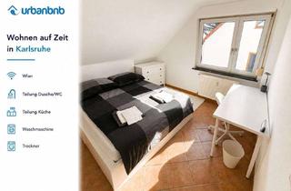 Immobilie mieten in Hohenbergstrasse, 76228 Wolfartsweier, möbliertes Zimmer in Karlsruhe für Wohnen auf Zeit