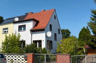 Doppelhaushälfte kaufen in 06886 Lutherstadt Wittenberg, Wittenberg Lutherstadt - Doppelhaushälfte mit Charme und viel Potenzial