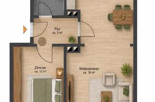 Wohnung kaufen in 86720 Nördlingen, Nördlingen - 2-Zimmer-Eigentumswohnung in Nördlingen
