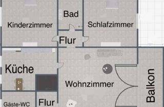 Wohnung mieten in Schweinfurterstr. 85, 97493 Bergrheinfeld, Stilvoll modernisiert: 3-Zimmer-Wohnung in Bergrheinfeld
