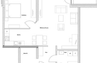 Wohnung mieten in Bahnhofsberg, 53894 Mechernich, 2-Zimmer Singlewohnung in Mechernich, ab sofort oder spätestens 01.11.2026
