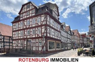 Haus kaufen in 36199 Rotenburg, 3 Stadthäuser neben dem Schloss in Rotenburg: Gewerbe, Büro, Gastro, Wohnungen– Fördermittel möglich