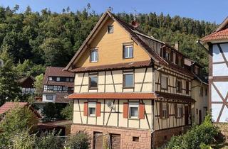 Mehrfamilienhaus kaufen in 76593 Gernsbach, Historisches Fachwerk-Mehrfamilienhaus mit enormem Potenzial & IdyllischerBachlage in Gernsbach-Reic