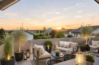Penthouse kaufen in 85658 Egmating, Luxus über den Dächern - autarkes Penthouse mit Aufzug direkt in die Wohnung
