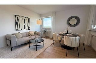 Wohnung kaufen in 97422 Hochfeld-Steinberg, Einziehen statt renovieren: Frisch modernisierte 2-Zimmer-Wohnung mit Panoramablick
