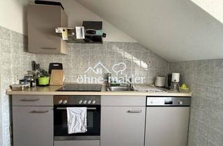 Wohnung mieten in 97816 Lohr, Moderne 2-Zimmer-Dachgeschosswohnung in zentraler Lage von Lohr am Main