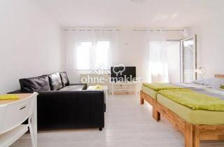 Wohnung kaufen in 90429 Nürnberg, 1 Zimmer Apartment komplett möbliert mit Balkon und Badewanne