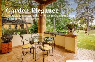 Wohnung kaufen in 12203 Lichterfelde, Garden Elegance – Großzügige Altbauwohnung mit West-Terrasse & Garten in historischer Fachwerkvilla