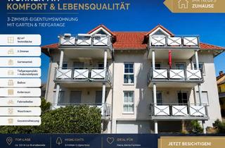 Wohnung kaufen in Im Breitenbaum 2/1, 75015 Bretten, Moderne 3-Zimmer-Eigentumswohnung mit Balkon, Gartenanteil und Tiefgarage