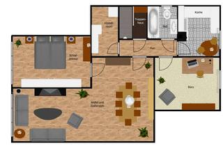Wohnung mieten in 23626 Ratekau, Geräumige 3-Zimmer-DG-Wohnung in Ratekau