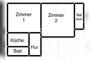 Tauschwohnungen in 51063 Mülheim, Tauschwohnung: 2ZKB + Balkon und Garten