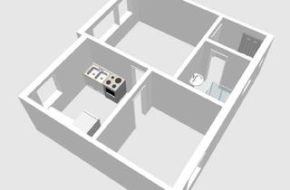 Wohnung mieten in 64546 Mörfelden-Walldorf, Helles 2-Zimmer-Apartment in Mörfelden-Walldorf