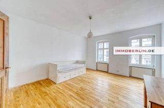Wohnung kaufen in 10999 Berlin, IMMOBERLIN.DE - Raumstarke gepflegte Altbauwohnung in ruhiger Stadtlage nahe dem Engelbecken