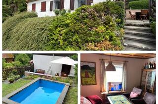 Grundstück zu kaufen in 99330 Frankenhain, Provisionsfrei: Gepflegtes Freizeit- und Gartengrundstück mit massivem Haus u. kl. Pool