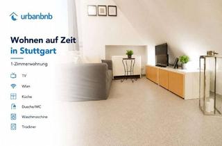 Immobilie mieten in Edisonstraße, 70439 Zuffenhausen, Möblierte 1,5-Zimmerwohnung Stuttgart - Wohnen auf Zeit