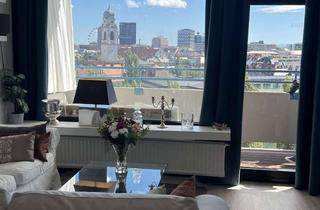 Immobilie mieten in 81669 München, Hochwertig ausgest. Wohnung mit Traumblick über die Dächer von Haidhausen - Reinigungsservice incl.