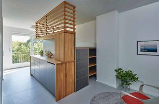 Wohnung mieten in Klopstockstraße, 10557 Tiergarten, Hansaviertel neu interpretiert: 1-Zimmer-Studio mit perfektem Möblierungskonzept
