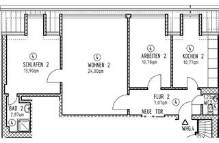 Wohnung mieten in Danziger Straße 11, 47057 Neudorf-Nord, Schöne, helle 2-Zimmer Wohnung in Duisburg - 70 m²