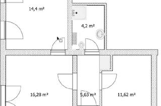 Wohnung mieten in Schlehenring 18, 37079 Göttingen, Freundliche 2-Zimmer-EG-Wohnung mit Terrasse in Göttingen-Hetjershausen