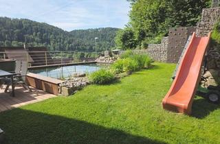 Haus kaufen in 72160 Horb, MODERNES (A+) FAMILIENPARADIES IM GRÜNEN Unabhängig & zukunftssicher mit Schwimmteich & Extras