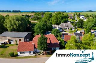 Haus kaufen in 17509 Brünzow, Ihr Zuhause am Greifswalder Bodden – DHH mit Garten und Garage! Ca. 91m² Wfl. & 4 Zimmer in Vierow!
