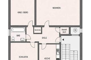 Wohnung kaufen in 48163 Münster, Münster - 3 ZKBB provisionsfrei und bezugsfrei