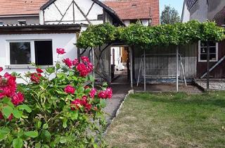 Einfamilienhaus kaufen in 99974 Mühlhausen, Mühlhausen (Thüringen) - Einfamilienhaus mit Nebengelass, Innenhof und Garten mit Bungalow
