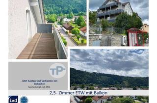 Wohnung kaufen in 94130 Obernzell, 2,5-ZIMMER-WOHNUNG MIT BALKON UND HERRLICHEM AUSBLICK