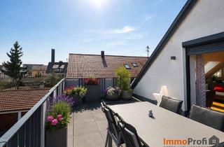 Penthouse kaufen in 86368 Gersthofen, Exklusive Penthouse-Wohnung mit Dachterrasse, Balkon und Garage in toller Lage. Sofort frei!