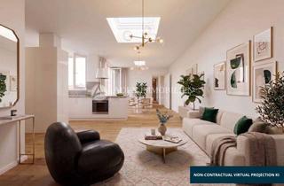 Wohnung kaufen in Bossestraße 10, 10245 Friedrichshain, Erstbezug! Neu Ausgebaute 4-Zimmer-Dachgeschosswohnung mit Terrasse, Aufzug & Gäste-WC