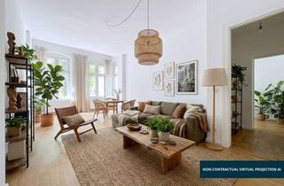 Wohnung kaufen in Scharnweberstraße 18, 10247 Friedrichshain, Großzügige 3-Zimmer-Wohnung, Altbaucharme mit zwei Balkonen in besonderer Kiezlage!
