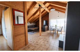 Wohnung kaufen in 71522 Backnang, Pfiffige 3-Zimmer-DG-Wohnung mit traumhaftem Gartenanteil, Balkon, 2 KFZ Stellplätzen, Hobbyraum