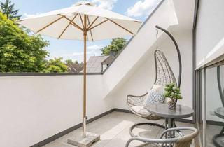 Wohnung mieten in 80997 München, Lichtdurchflutetes stilvolles Wohnen mit uneinsehbarer Dachterrasse und Galerie in Untermenzing