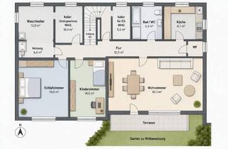 Wohnung mieten in Windmühlenweg 88, 35096 Weimar, Ruhig wohnen in voll renovierter 90-m²-Wohnung mit Terrasse und Garten in Niederwalgern