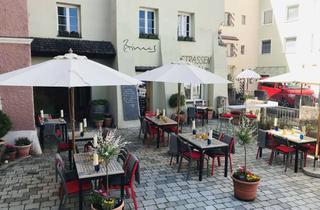Gewerbeimmobilie kaufen in Ludwigstraße, 84524 Neuötting, Juwel am Stadtplatz von Neuötting – außergewöhnliche Gastronomie Immo mit Showküche & mediterranem