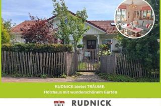 Haus kaufen in 29313 Hambühren, RUDNICK bietet TRÄUME: Holzhaus mit wunderschönem Garten