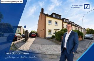 Haus kaufen in 41372 Niederkrüchten, NIEDERKRÜCHTEN-ELMPT: Modernisiertes Reihenendhaus mit Garten & Stellplatz – ideal für Familien