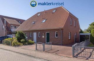 Doppelhaushälfte kaufen in 26553 Dornum, Dornumersiel: Charmante Doppelhaushälfte in ruhiger Sackgassenlage direkt an der Nordseeküste