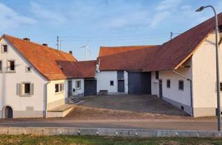 Haus kaufen in 67806 Dörrmoschel, Dreiseitenhof mit großer Scheune und viel Wiese