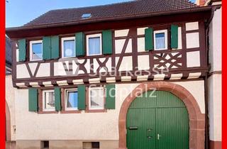 Haus kaufen in 76835 Rhodt, Historisches Fachwerkhaus mit Charme und kleinem Garten