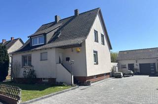 Haus kaufen in 38462 Grafhorst, Energieeffizient, großes Grundstück, schickes Bad, Glasfaser, Garage, Werkstatt, Wohnmobilstellplatz