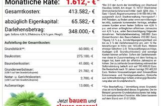 Doppelhaushälfte kaufen in Straße Der Jugend 1c, 14662 Friesack, Ab 1.612 Euro Rate* - Neubau-Doppelhaushälfte in Friesack