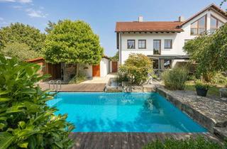 Haus kaufen in 85662 Hohenbrunn, Modernes Reihenendhaus mit traumhaftem Garten, Pool und unverbaubarem Weitblick