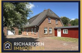 Einfamilienhaus kaufen in 25899 Dagebüll, In Nordseenähe: geräumiges Einfamilienhaus mit moderner Luftwärmepumpe und Garage