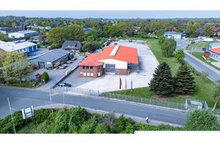 Gewerbeimmobilie kaufen in 26316 Varel, Top gepflegte Gewerbeimmobilie in Varel-Winkelsheide!Auf 10.226 m² Grundstück 50 % frei ! Halle /
