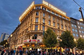 Immobilie mieten in Am Hauptbahnhof, 60329 Bahnhofsviertel, Ihr Firmenname leuchtend gegenüber des Hauptbahnhofs