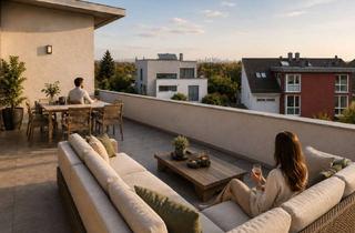 Penthouse kaufen in 65719 Hofheim am Taunus, Exklusives Neubau-Penthouse in Hofheimer Bestlage mit Skylineblick