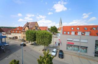 Wohnung kaufen in 73235 Weilheim, 3 Zi. Dachgeschosswohnung mit zusätzlich ca. 30m² Bühnengrundfl. /Galerie- od. Maisonette-Potenzial