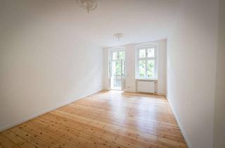 Wohnung kaufen in Scharnweberstraße 48, 10247 Friedrichshain, Charmanter Altbau mit viel Platz – 3 Zi., Balkon, bezugsfrei – Verkauf im Bieterverfahren