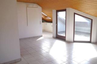 Wohnung kaufen in 72663 Großbettlingen, DG-Wohnung (ca. 75 qm Grundfläche) mit Loggia, Einbauküche und Kfz-Stellplatz in Großbettlingen